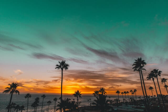 California Baja Sur Sunset