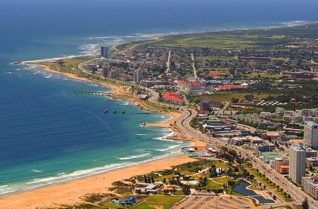 Port Elizabeth aerial