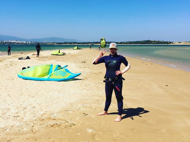 Fantastic Kitesurf Course for Beginners in Lagos, Portugal
