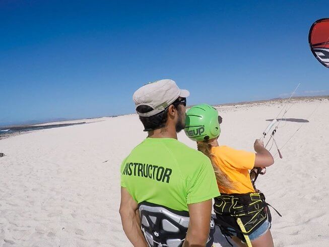 Beginners Kitesurfing Camp in Corralejo, Canary Islands