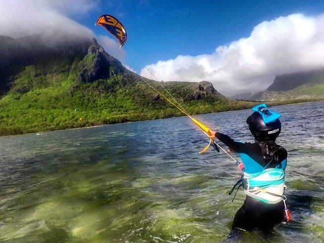 Beginner Kitesurf Holiday in La Gaulette, Mauritius
