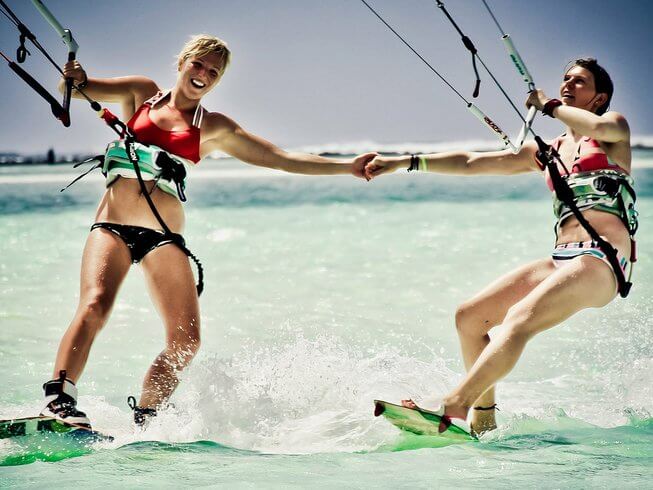 Private Kite Clinic Holiday with Yoga Class in Zanzibar, Tanzania