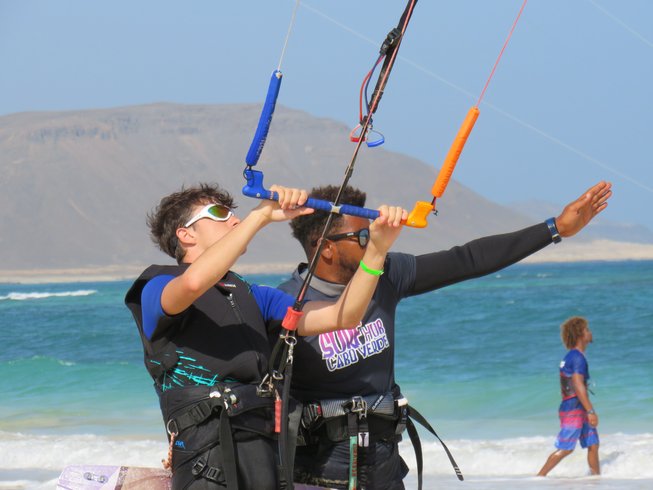 All Levels Kitesurfing Camp in Sal Island, Cape Verde