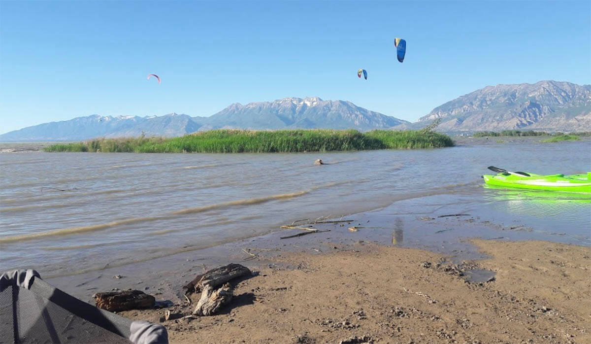 Utah Lake – Sandy Beach