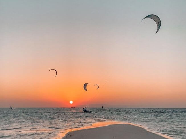 Hurghada kitesurfing