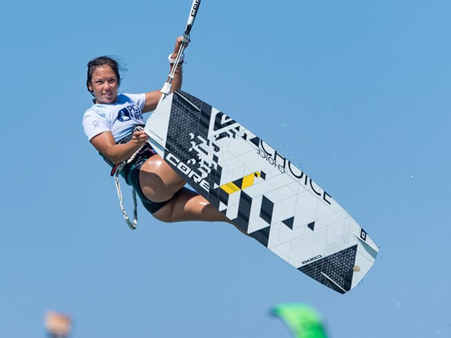 Rhodes kitesurfing tricks