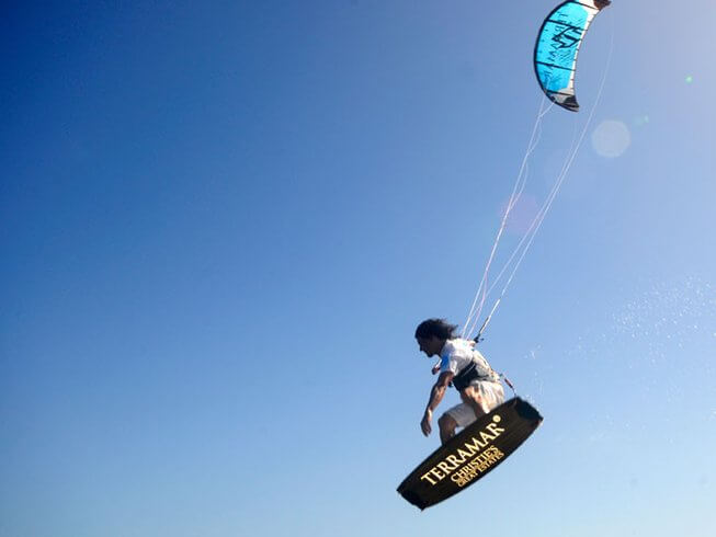 Kitesurfing camp in José Ingacio, Uruguay