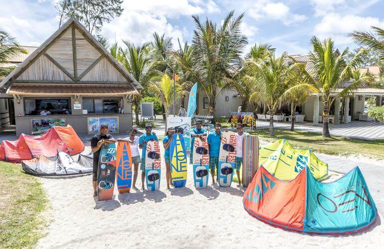 Kitesurfing courses in Bel Ombre, Mauritius