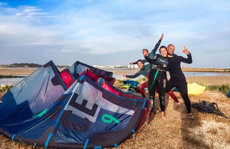 Kitesurfing camp in Lagos, Algarve