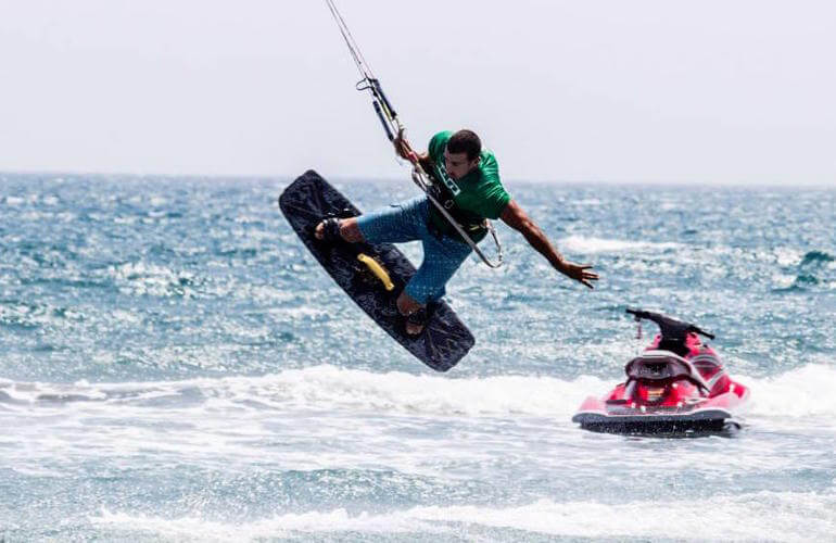 Downwind Kitesafari in Larnaca, Cyprus