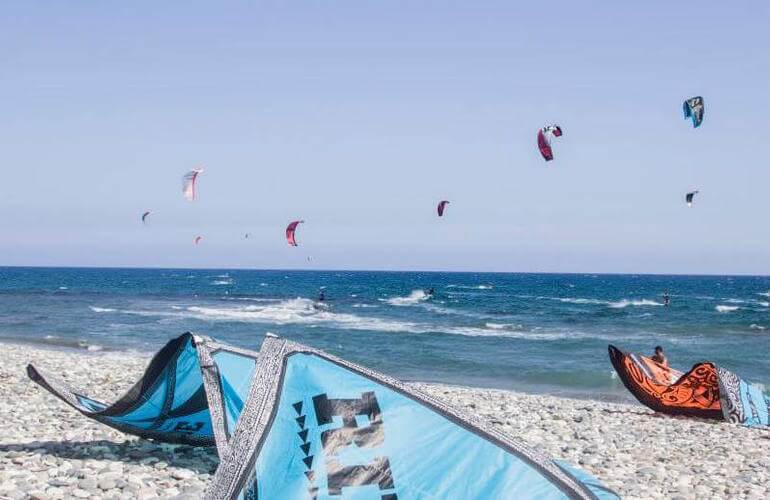 Kitesurfing Gear Rentals in Larnaca, Cyprus