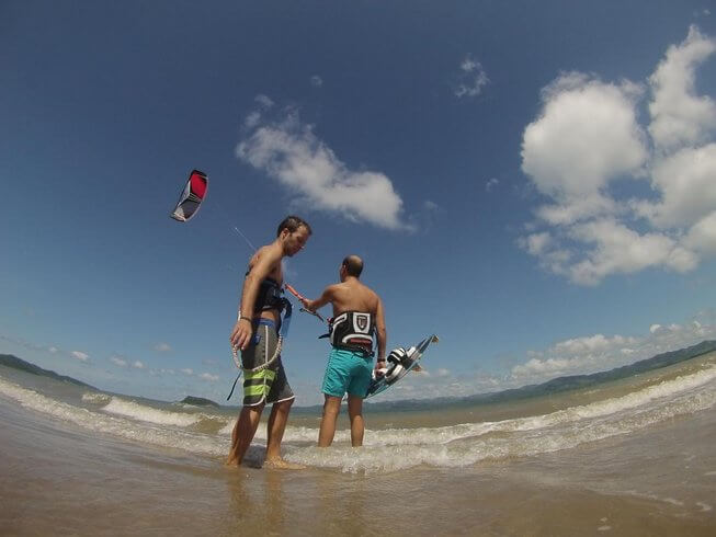 4 Day Private Kitesurf Camp with Pilates Sessions in Bahia Salinas, La Cruz, Costa Rica