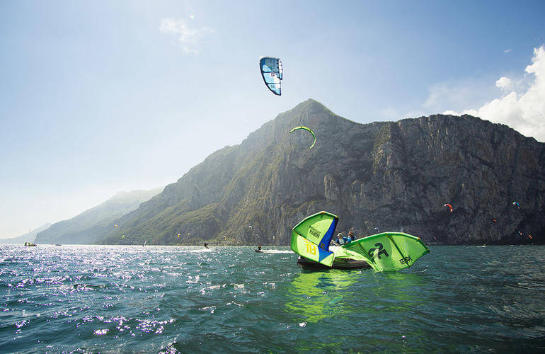 Kitesurf lessons at Lake Garda, Italy