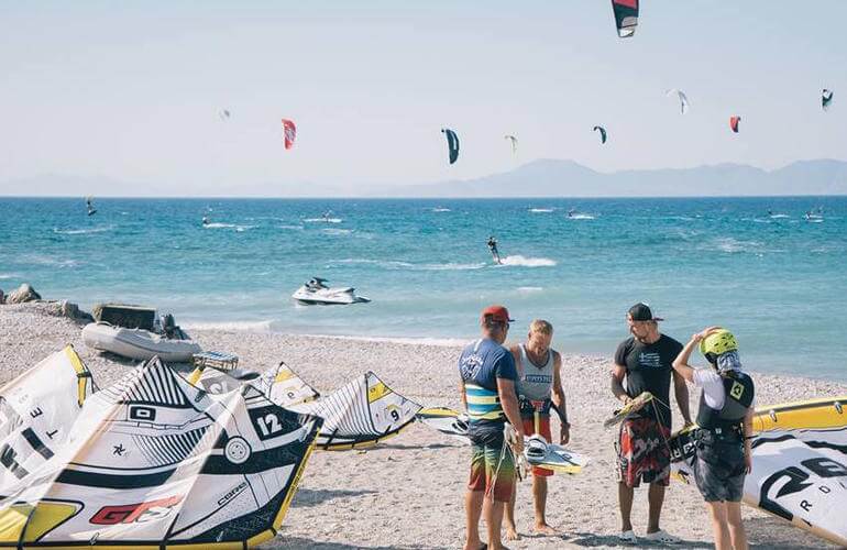 Beginner Kitesurfing Courses in Rhodes