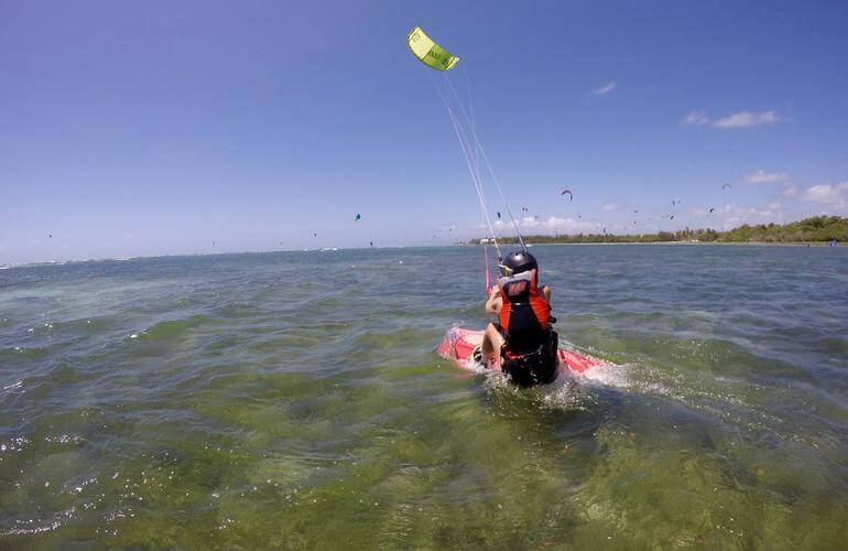 Kitesurfing courses in Sainte-Anne, Guadeloupe