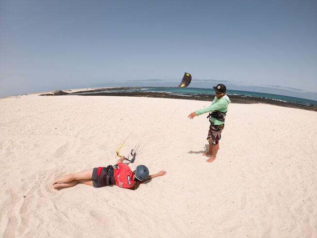 Beginner Kite Surf Camp in Corralejo, Fuerteventura