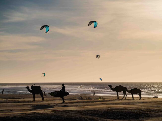 Unlimited Kitesurfing and Surfing Camp in Essaouira, Morocco