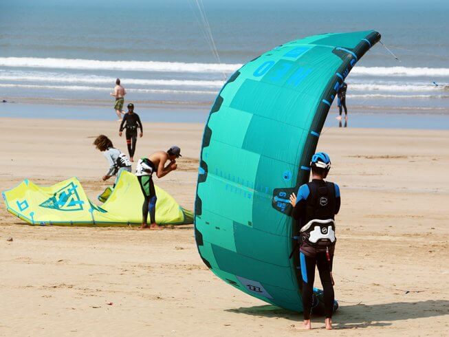 Beginner or Intermediate Kitesurf Camp in Essaouira, Morocco