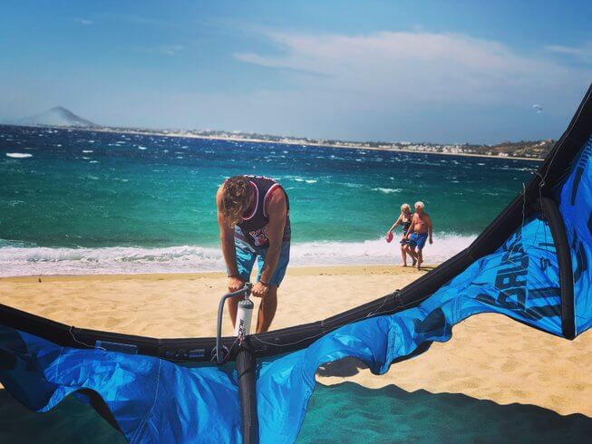 Beginner and Intermediate Kitesurf Holiday in Naxos