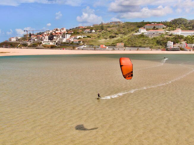 Kitesurfing Camp in Óbidos Lagoon, Portugal