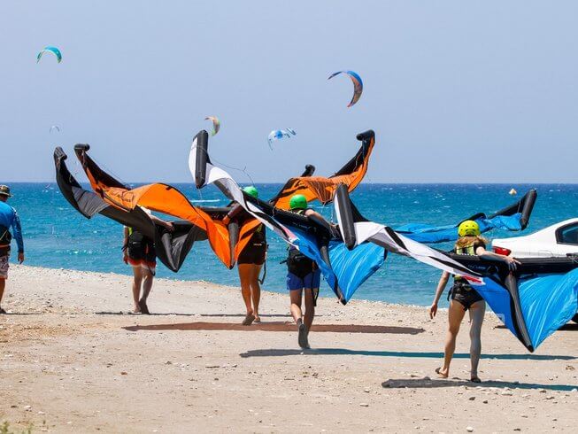 Beginner Kite & Yoga Surf Camp Rhodes, Greece