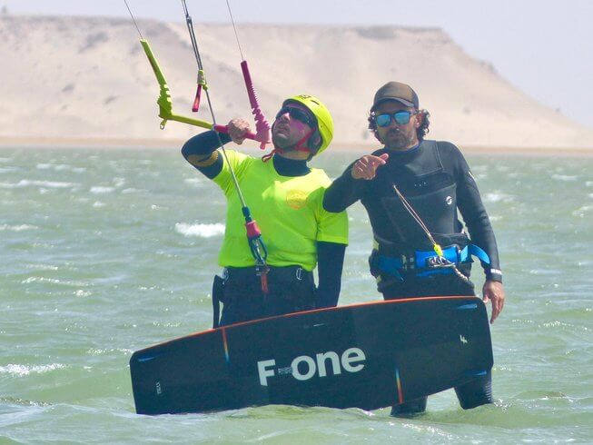 Kitesurfing in Laayoune Plage - El Marsa, El Marsa, Western Sahara - Kite  Jungle