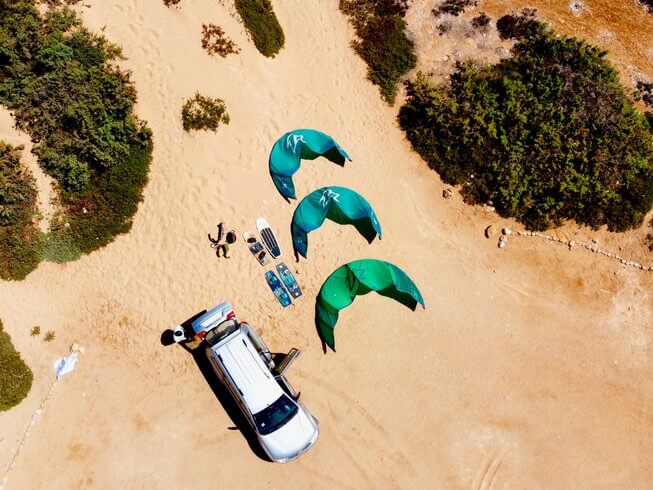 Kitesurfing in Laayoune Plage - El Marsa, El Marsa, Western Sahara - Kite  Jungle