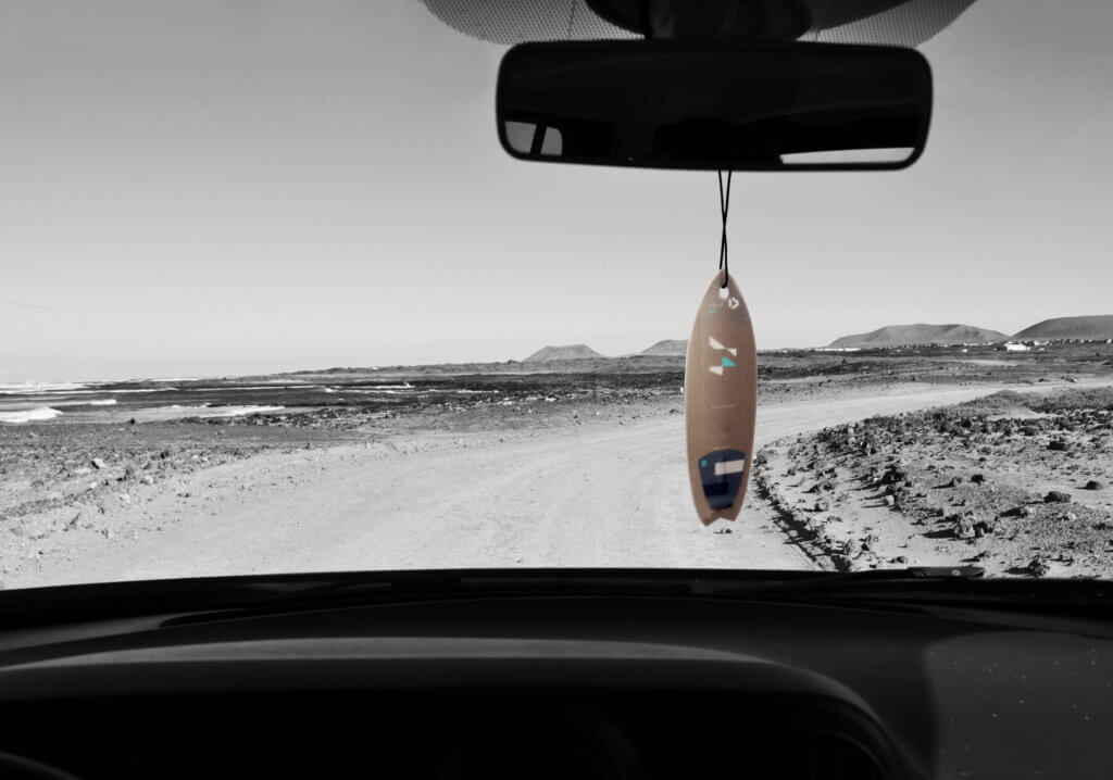 Kite board car freshener