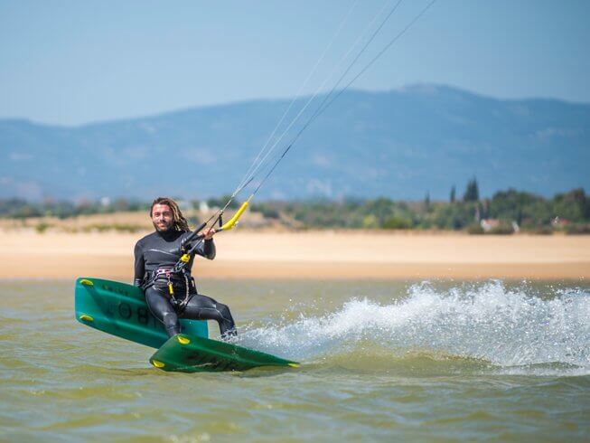 Beginner Kitesurf and Yoga Holiday in Algarve, Portugal