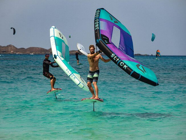 Wing Foil in Corralejo, Spain