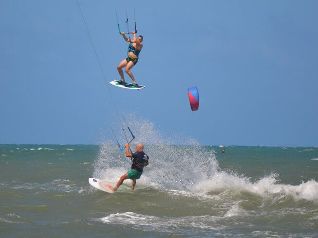 Fantastic Kitesurfing in Cumbuco, Brazil