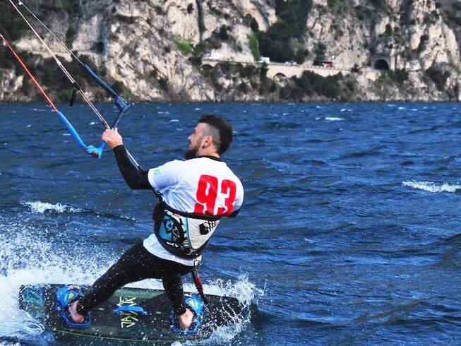 Kite or Wing Foil Vacation at Lake Garda, Italy