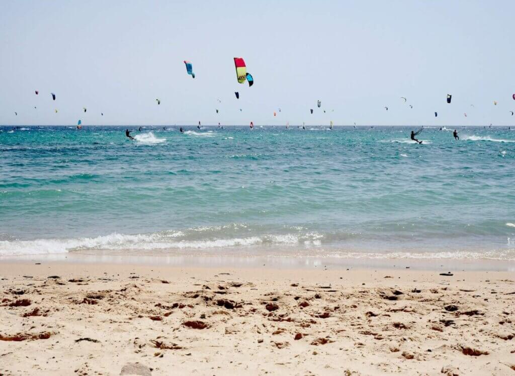 Tarifa kitesurfing, Spain