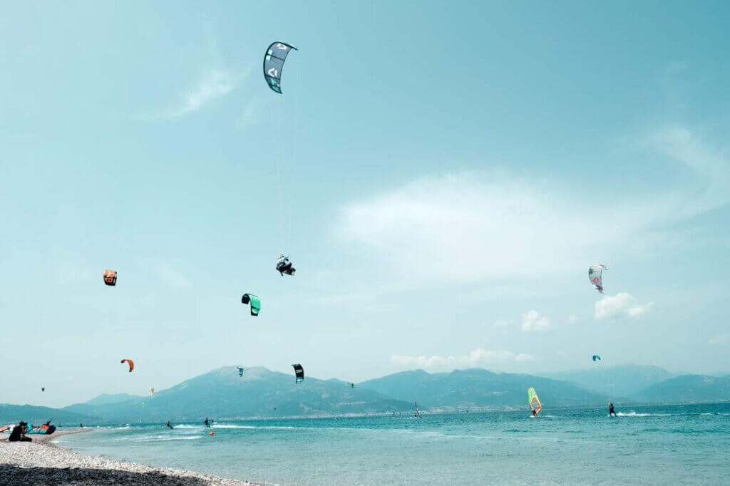 Kitesurfing in Greece