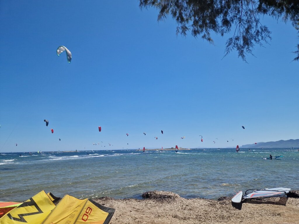 Loutsa kitesurfing