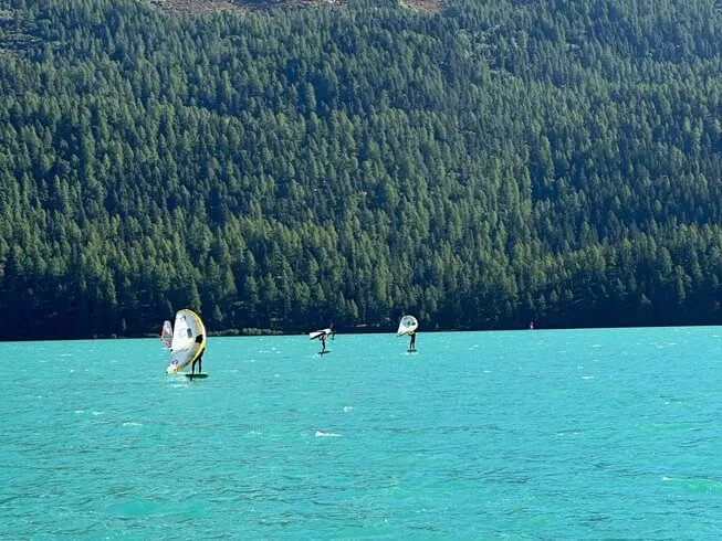 Wingfoil Camp and Yoga Adventure in Silvaplana, Switzerland